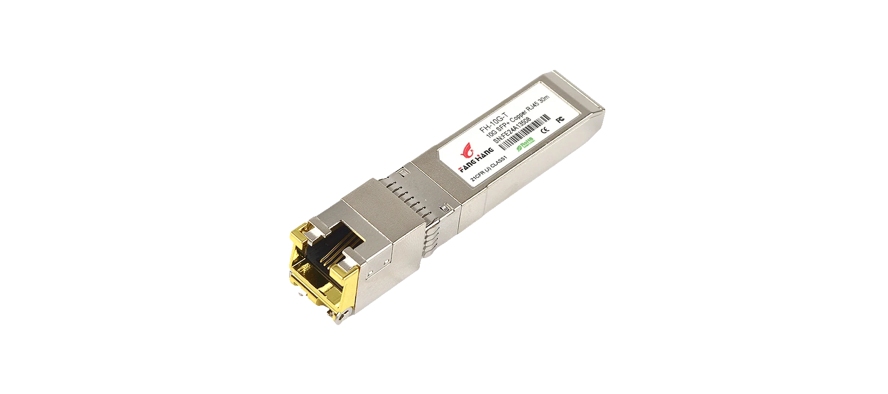SFP+ трансивер с интерфейсом RJ-45