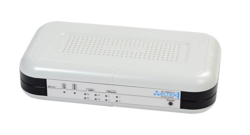 Абонентский VoIP-шлюз со встроенным роутером RG-1404GF-W
